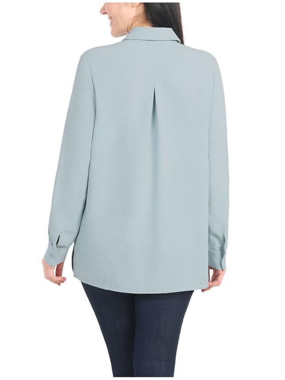 Hilary Radley Women's Blouse Blue